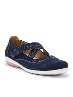 Babies cuir brides croisées