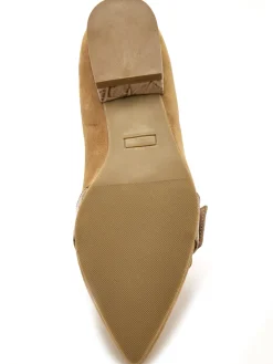 Ballerines à boucle fantaisie