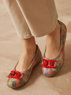 Ballerines à chaînette fantaisie