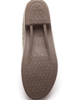 Ballerines au dessus tricoté femme