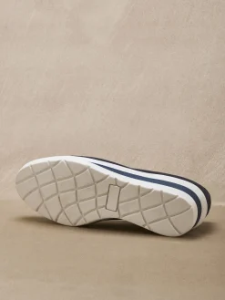 Ballerines compensées pourtour élastiqué