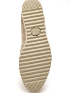 Ballerines compensées semelle amovible