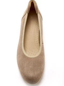 Ballerines compensées semelle amovible