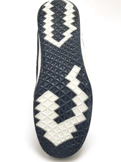 Ballerines cuir et textile aéré