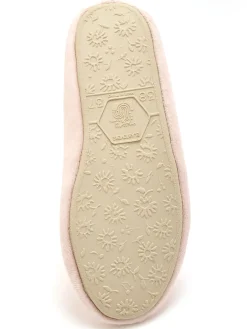 Ballerines plates textile