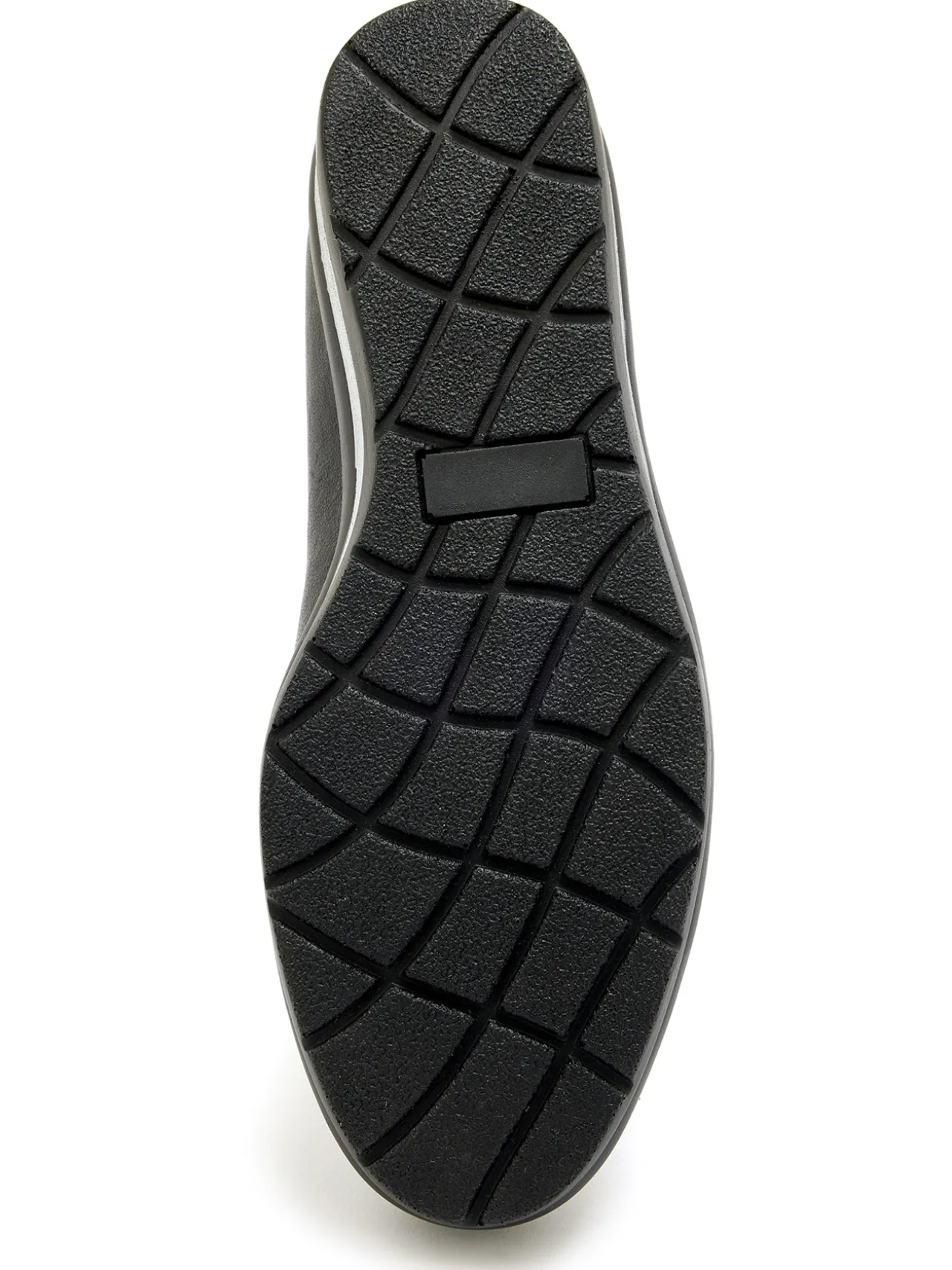 Ballerines tout cuir élastiquées