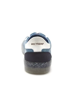 Baskets basses en matière recyclé