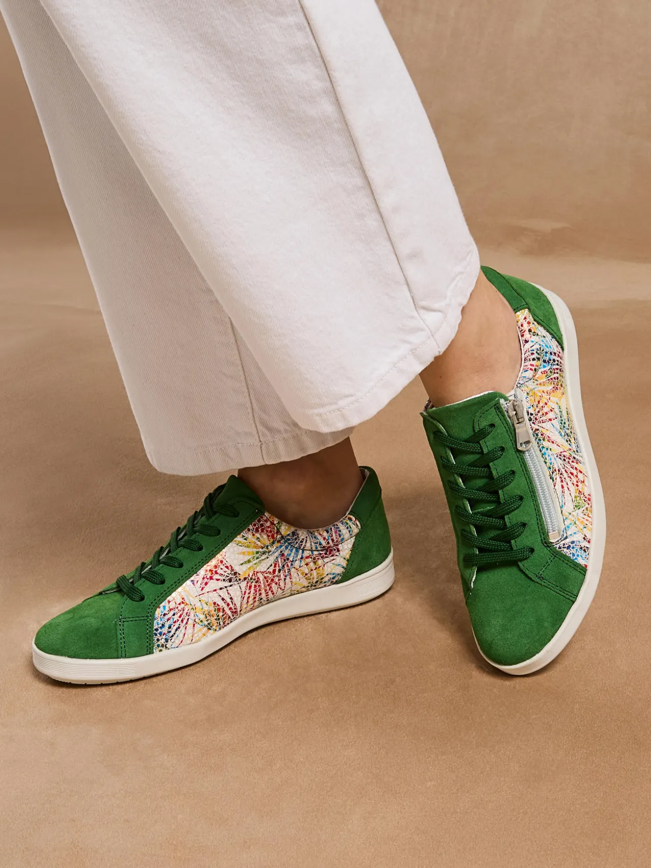 Baskets basses semelle amovible