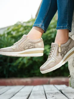 Baskets cuir à aérosemelle®