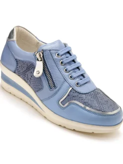 Baskets cuir à aérosemelle®