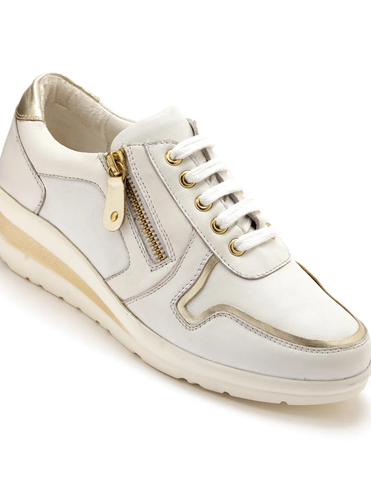 Baskets cuir à aérosemelle®