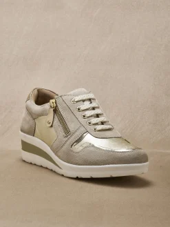 Baskets cuir à aérosemelle®