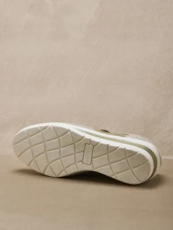 Baskets cuir à aérosemelle®