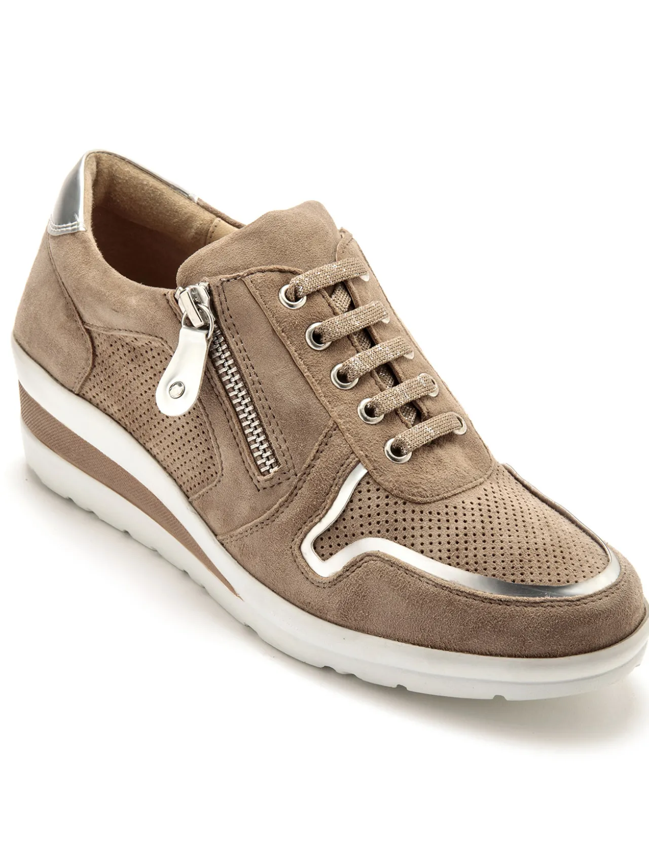 Baskets cuir à aérosemelle®