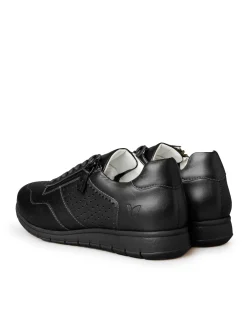 Baskets cuir à aérosemelle amovible