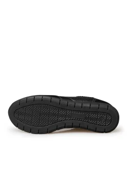 Baskets cuir à aérosemelle amovible