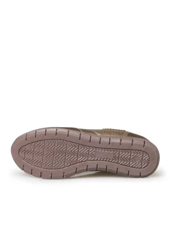 Baskets cuir à aérosemelle amovible