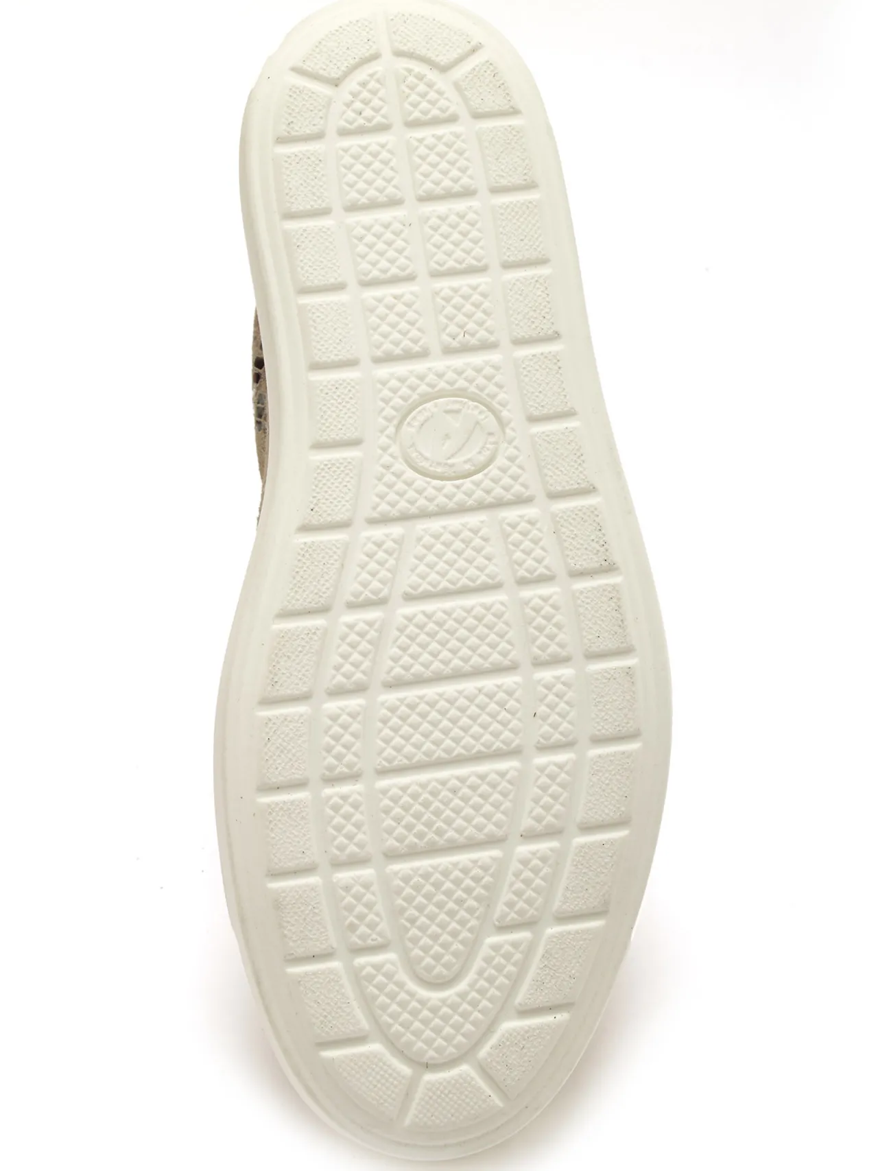 Baskets cuir avec zip et lacets