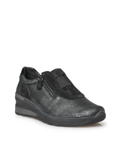 Baskets élastiquées et zippées