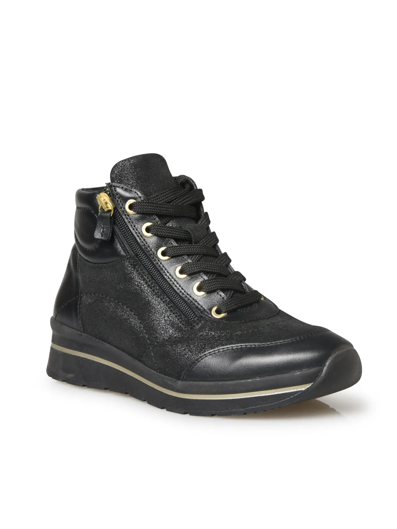 Baskets montantes molletonnées