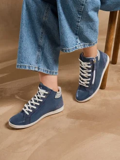 Baskets montantes semelle amovible