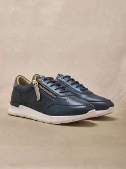 Baskets zip et lacets semelle amovible