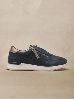 Baskets zip et lacets semelle amovible