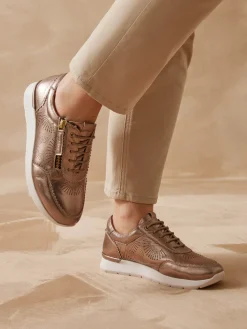 Baskets zip et lacets semelle amovible