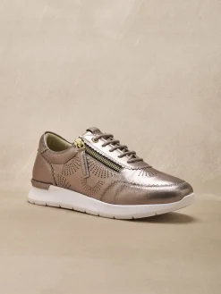 Baskets zip et lacets semelle amovible