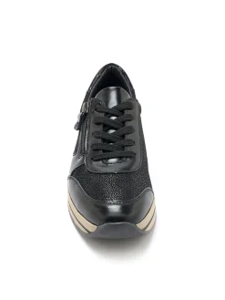 Baskets zip et lacets semelle amovible