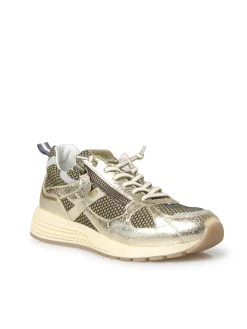 Baskets zippées à semelle amovible