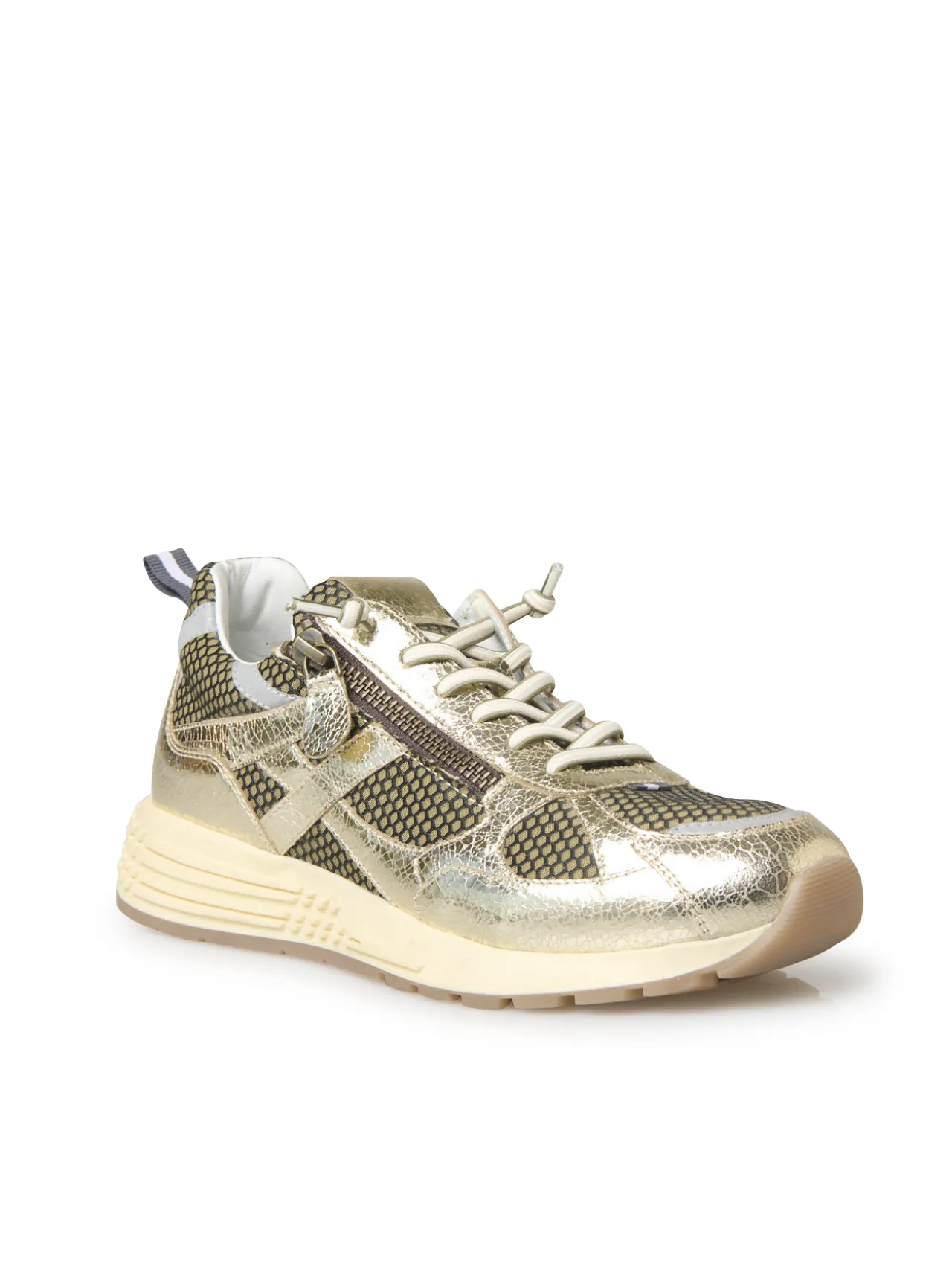 Baskets zippées à semelle amovible