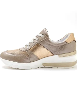 Baskets zippées côté