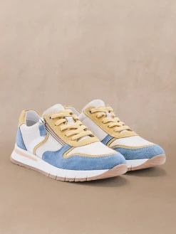 Baskets zippées et lacées