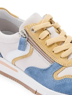 Baskets zippées et lacées