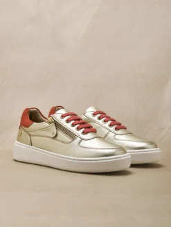 Baskets zippées et lacées