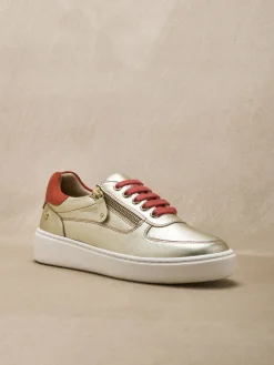 Baskets zippées et lacées