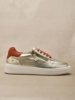 Baskets zippées et lacées