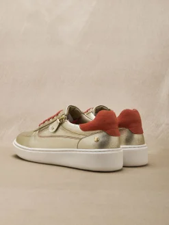 Baskets zippées et lacées