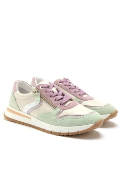 Baskets zippées et lacées