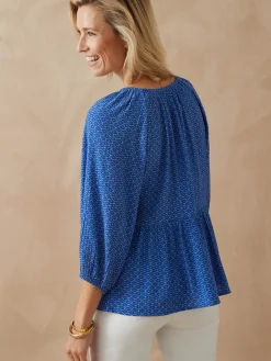 Blouse à smocks
