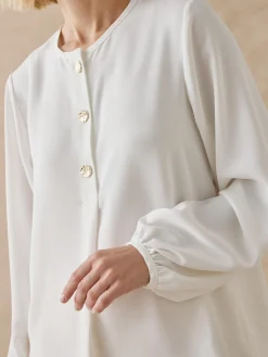 Blouse ample et fluide