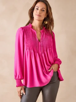 Blouse en satin