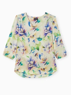Blouse encolure V