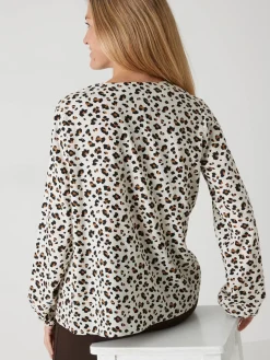 Blouse fluide encolure V