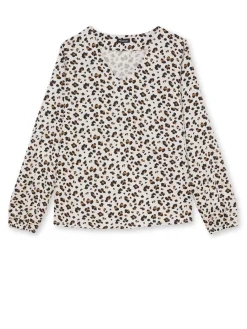 Blouse fluide encolure V