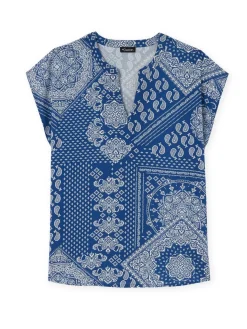 Blouse fluide manches T