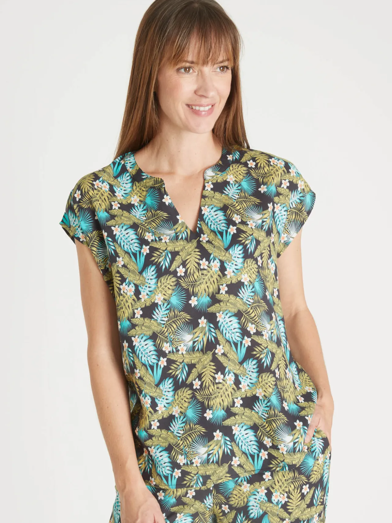 Blouse fluide manches T