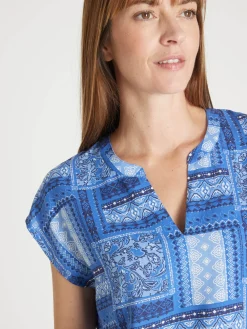 Blouse fluide manches T