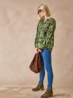 Blouse forme boîte